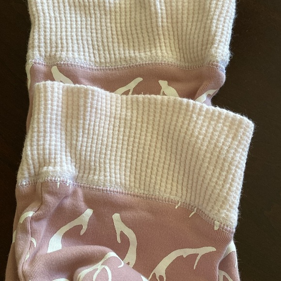 Organic Sweatpants L’b Kids ( girls)  PJ Sz S & Sz Xs long set of 2 - Picture 8 of 14